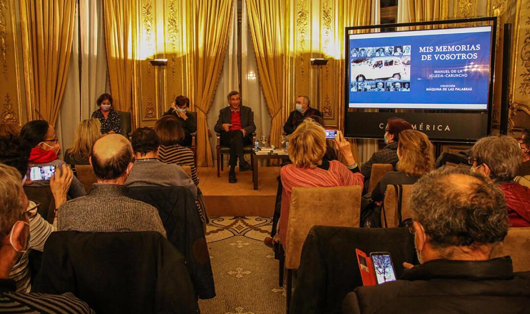 Presentación por Juana Bengoa del libro «Mis memorias de vosotros» de Manuel de La Iglesia-Caruncho