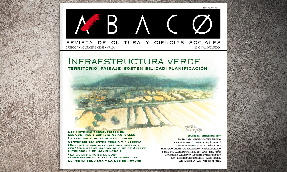 ÁBACO 124. Infraestructura verde. Territorio | Paisaje | Sostenibilidad | Planificación